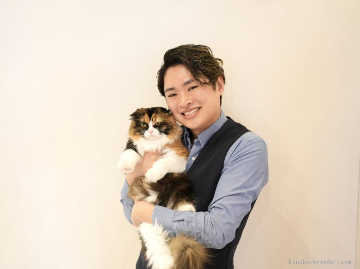 キャットブリーダーの沢辺です！初めての飼育でも安心して私にお任せください♪｜沢辺　雅斗(さわべ　まさと)ブリーダー(茨城県・サイベリアンなど・ICC/ACC登録)の紹介写真1