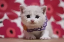 スコティッシュフォールド(立ち耳)【東京都・男の子・2025年8月22日・クリームタビー&ホワイト】の写真5