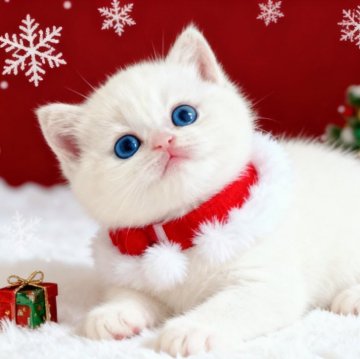 ブリティッシュショートヘア【埼玉県・女の子・2025年9月5日・ゴールデンポイント】の写真「✨小さなプリンセス、かごの中の宝物✨可愛い🩵」