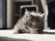 メインクーン【栃木県・女の子・2020年11月16日・ブルータビー&ホワイト】の写真5