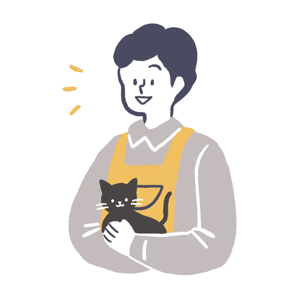 子猫にあった最適な育て方を教えてくれる