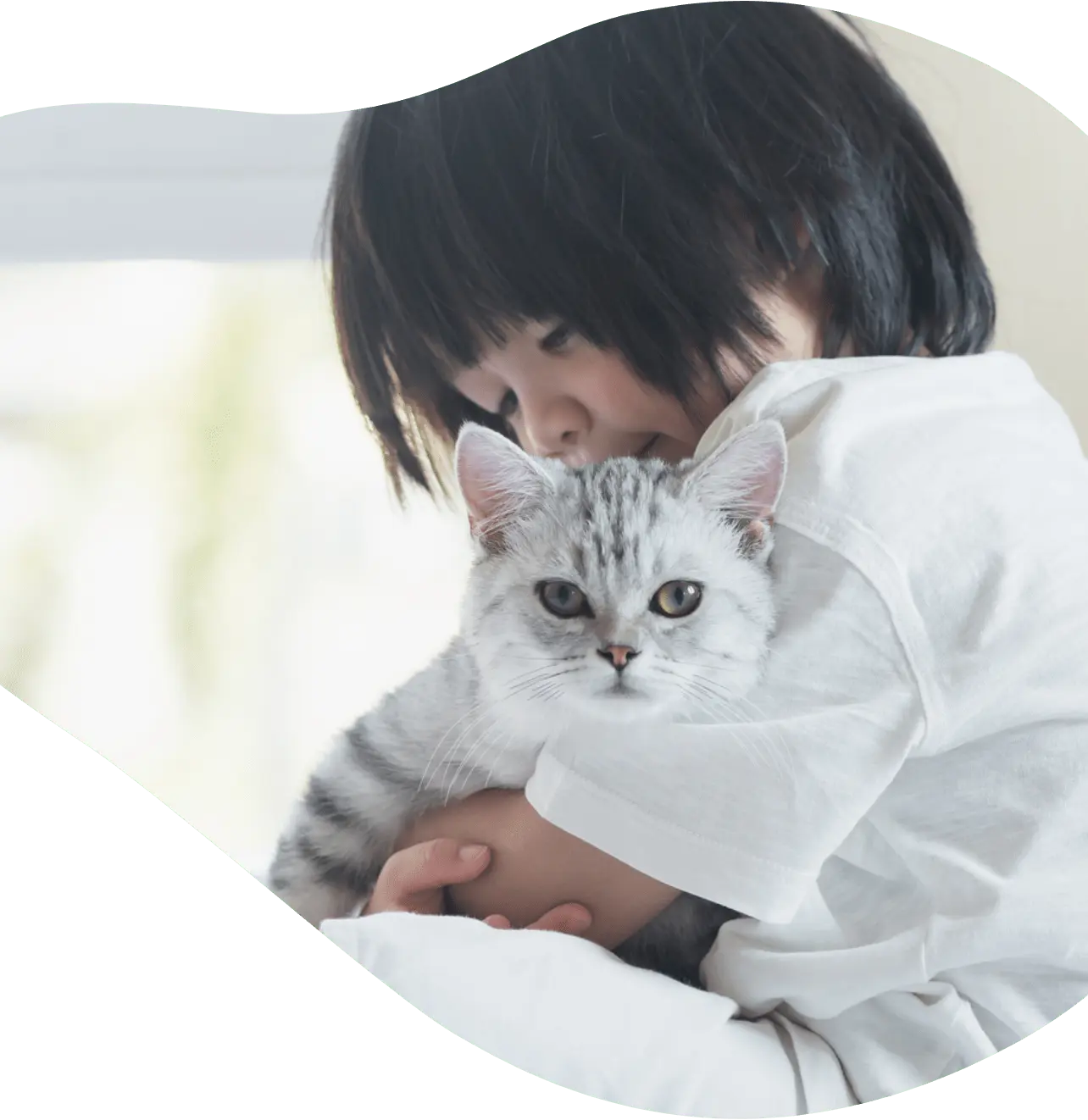 お迎え後の笑顔