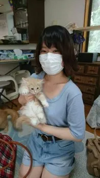 えりか 様のお迎えした子猫